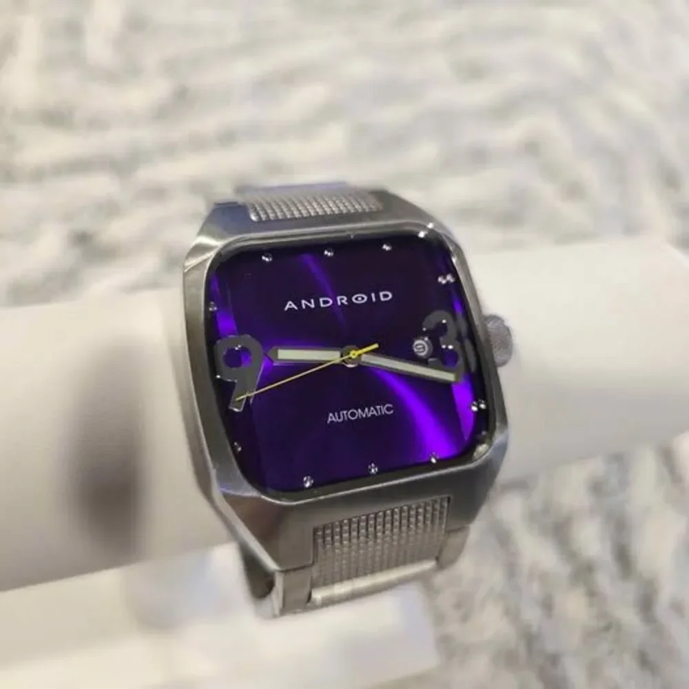 Android AD 365 Automatic Watch with Purple Dial